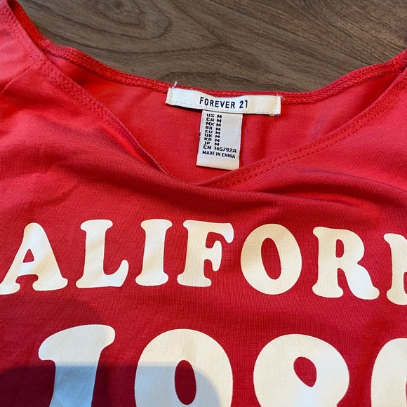 4/$25 Forever 21 Crop Top - Picture 3 of 5